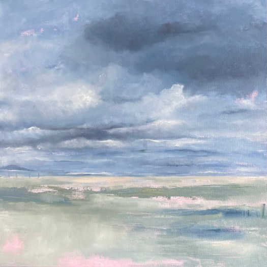 Clouds drifts by